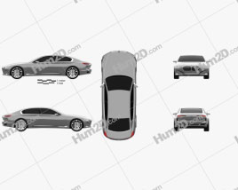 BMW Vision Future Luxury 2014 car clipart