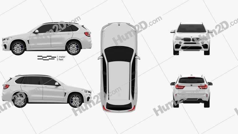 BMW X5 M (F15) 2014 PNG Clipart
