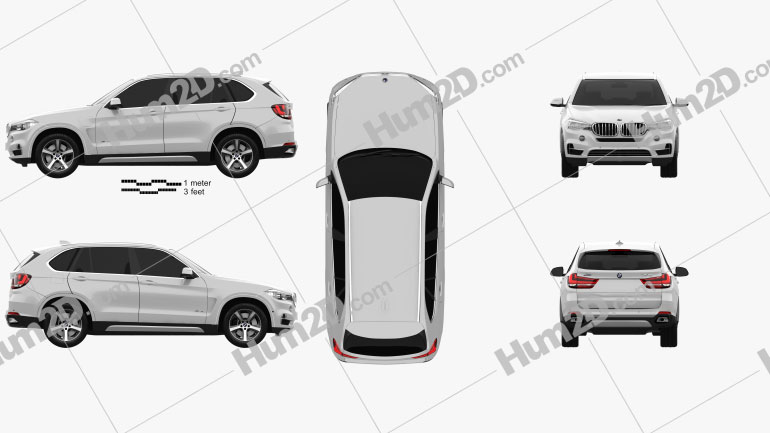 BMW X5 (F15) e 2014 PNG Clipart