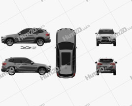 BMW X3 (G01) xLine 2018 car clipart