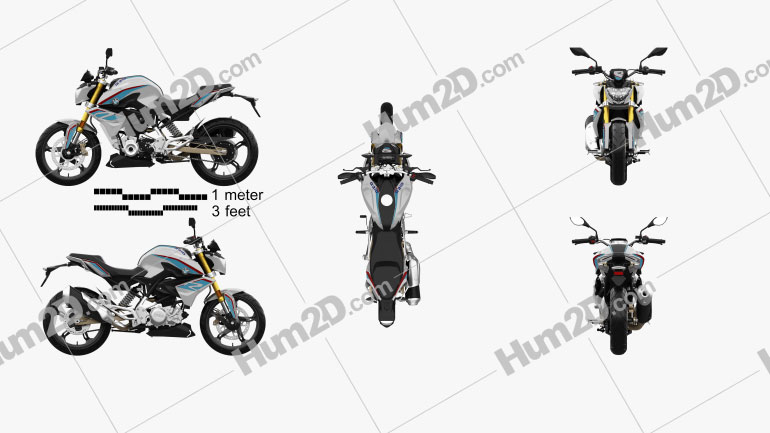 BMW G310R 2017 PNG Clipart