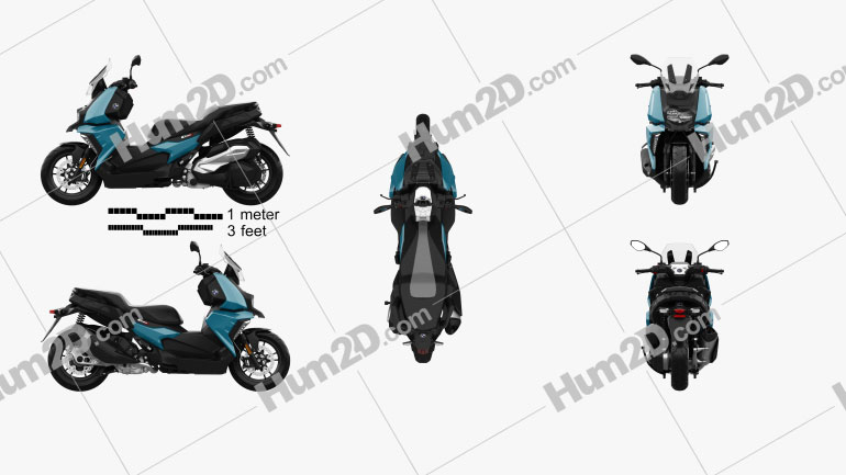 BMW C 400 X 2018 PNG Clipart