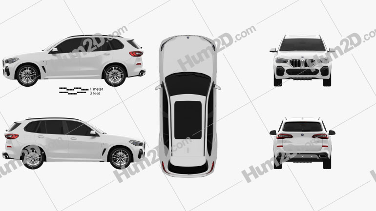 Bmw X5 G05 M Sport 2019 Clipart Download Vehicles Clipart Images And Illustrations In Png Psd