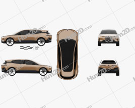 BMW Vision iNEXT 2018 car clipart