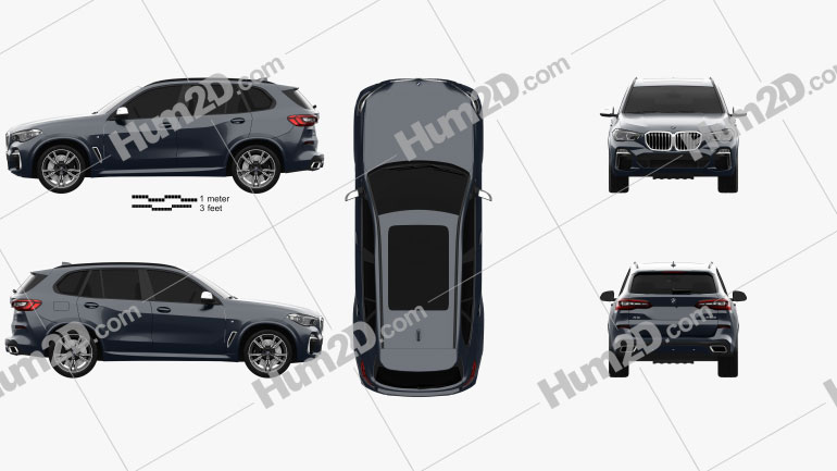 BMW X5 M 2019 PNG Clipart