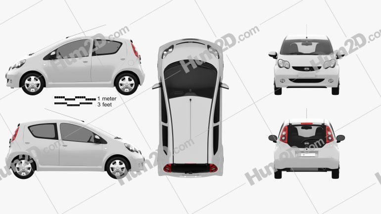 BYD F0 2012 PNG Clipart