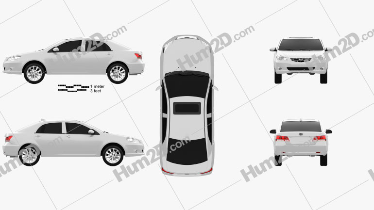 BYD G3 2012 PNG Clipart