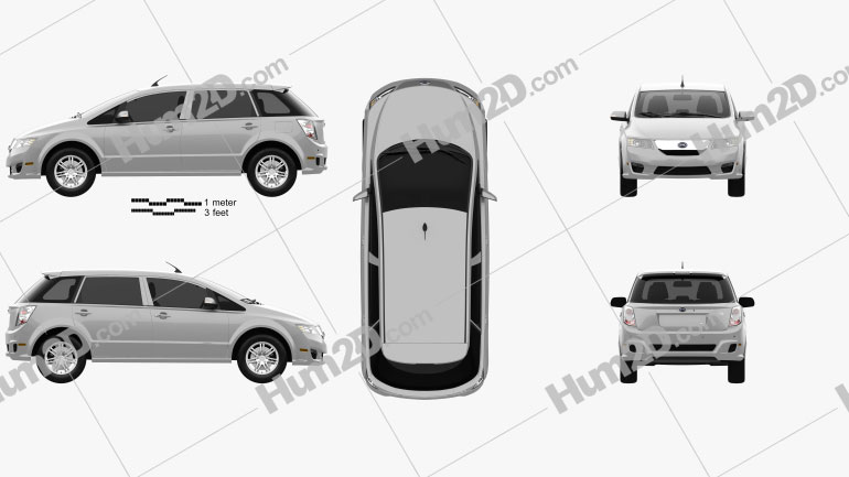 BYD e6 2011 PNG Clipart