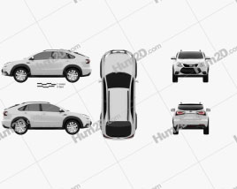 BYD Tang 2014 car clipart