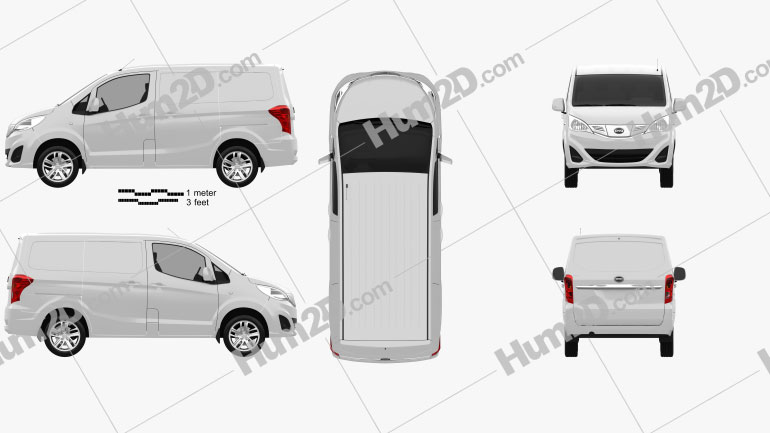 BYD T3 2014 clipart