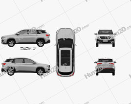 Baojun 530 2018 car clipart