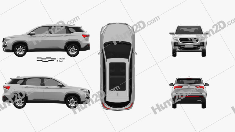 Baojun 530 2018 car clipart