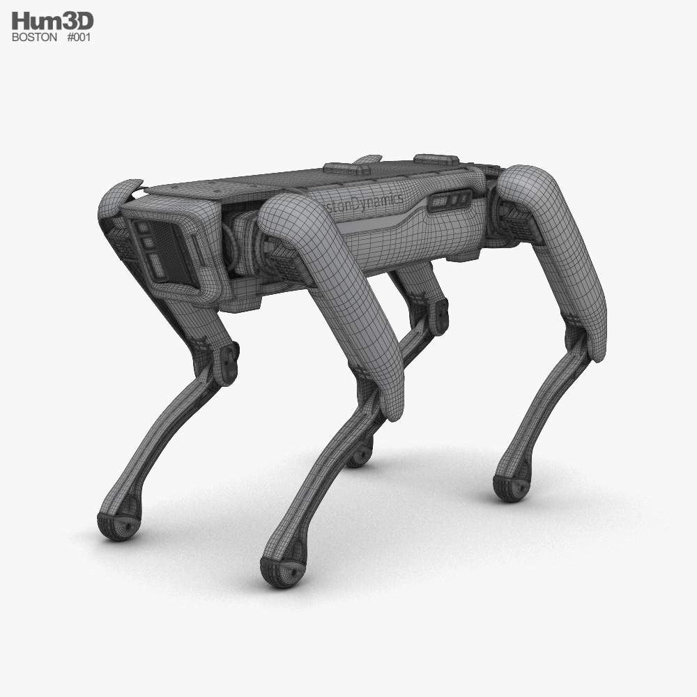 Boston Dynamics Spot Robot Dog 3D model