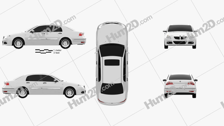 Brilliance BS6 2012 car clipart