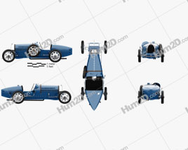 Bugatti ClipArt Images and Blueprints for Download in PNG, PSD | Hum2D