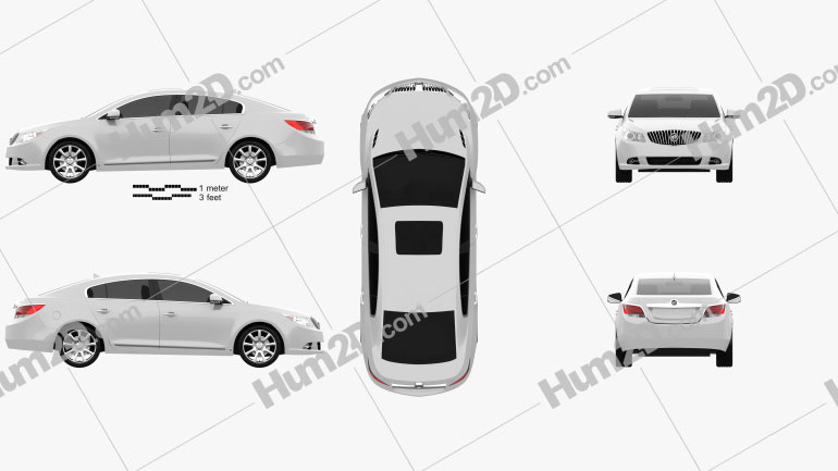Buick LaCrosse 2011 PNG Clipart