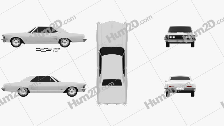 Buick Riviera 1963 PNG Clipart