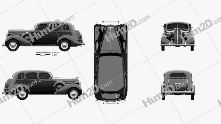 Buick Roadmaster 1936 PNG Clipart