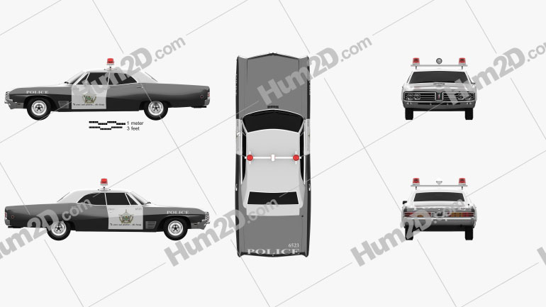 Buick Wildcat Police 1968 PNG Clipart
