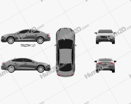 Buick LaCrosse (Allure) 2017 car clipart