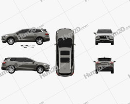 Buick Enclave 2017 car clipart