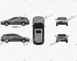 Buick Excelle GX 2017 car clipart
