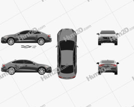 Buick LaCrosse Avenir 2018 car clipart