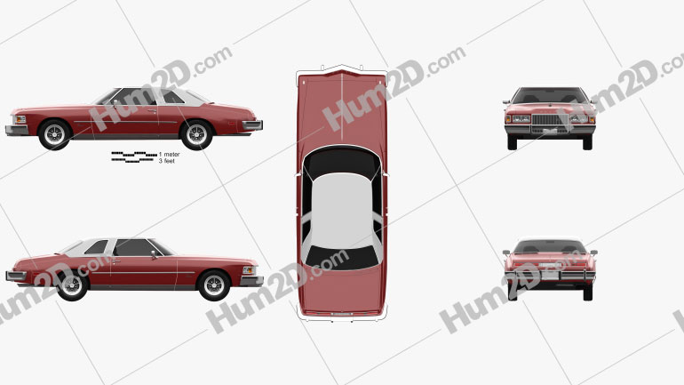Buick Riviera GS 1975 PNG Clipart
