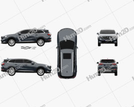 Buick Enclave CN-spec 2019 car clipart