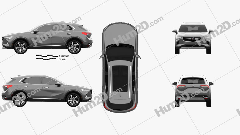 Buick Envision 2021 Imagem Clipart
