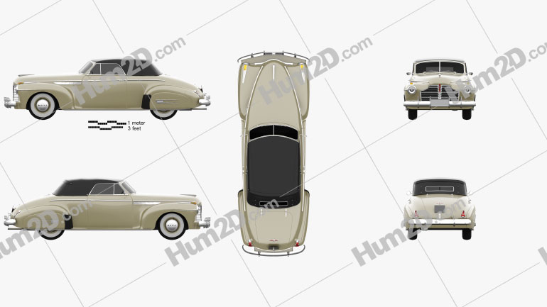 Buick Roadmaster convertible 1941 PNG Clipart
