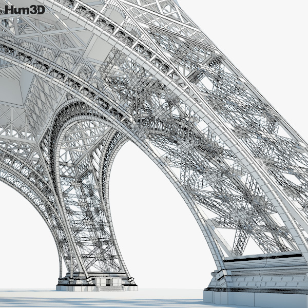 Eiffel Tower 3D model