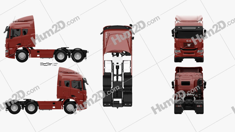 C&C U460 Sattelzug 2010 clipart