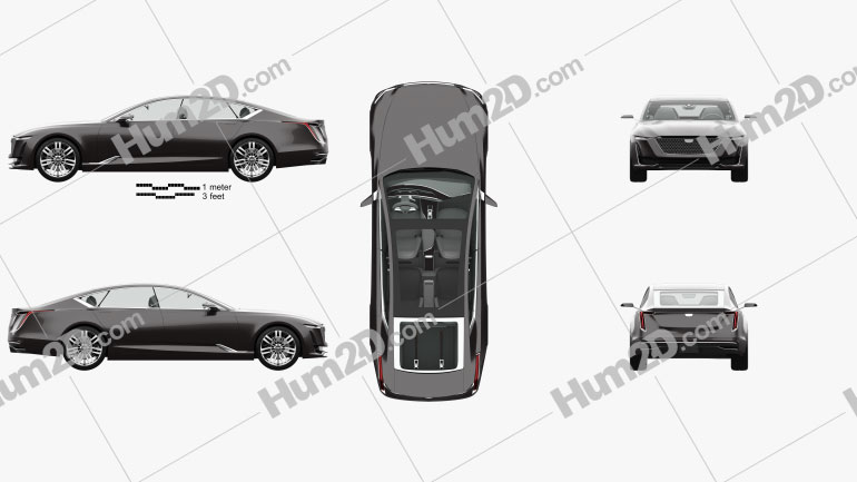 Cadillac Escala with HQ interior 2016 PNG Clipart