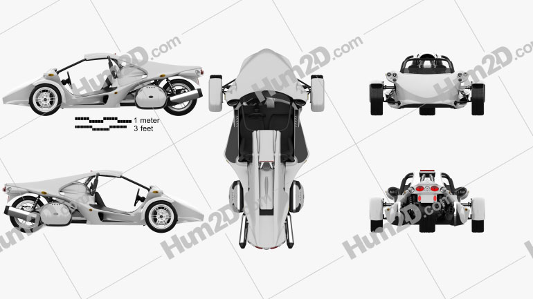 Campagna T-Rex 16S 2013 Motorrad clipart