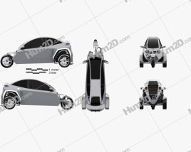 Carver One 2007 car clipart