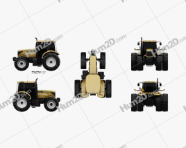 Caterpillar Challenger MT595B 2012 Tractor clipart