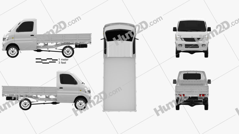 Chana Star Truck Einzelkabine 2011 clipart