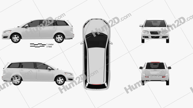 Chery Eastar Cross (V5) 2012 car clipart