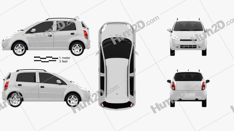 Chery A1 2010 PNG Clipart