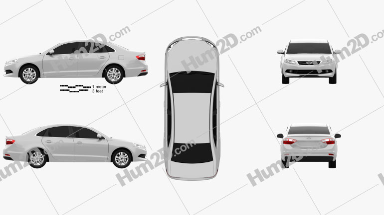 Chery Arrizo 7 2013 PNG Clipart