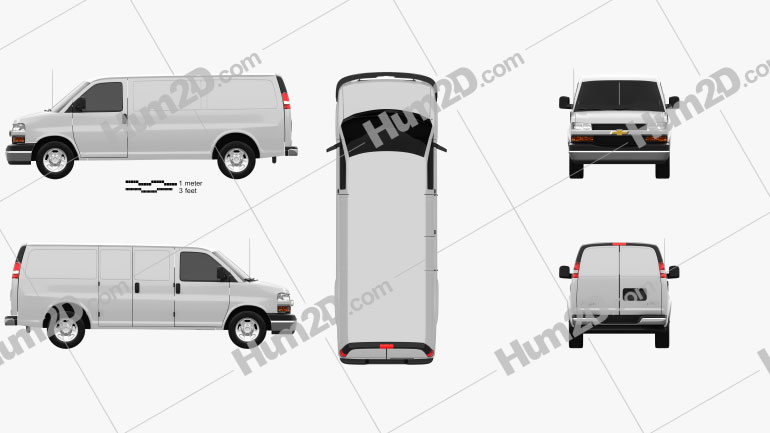 Chevrolet Express 2011 PNG Clipart