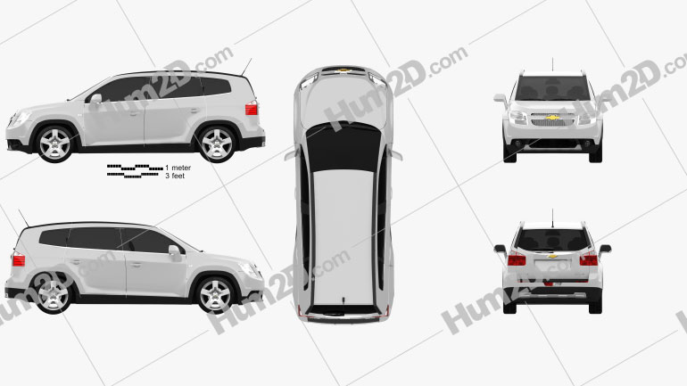 Chevrolet Orlando 2011 PNG Clipart