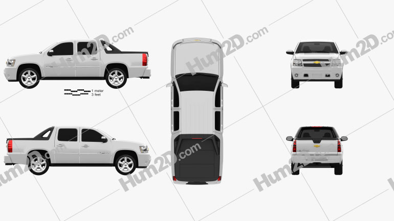 Chevrolet Avalanche 2011 PNG Clipart