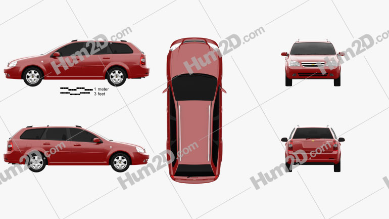 Chevrolet Lacetti Wagon 2011 PNG Clipart