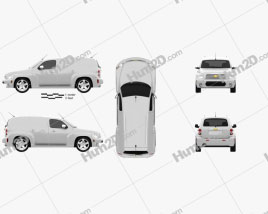 Chevrolet HHR Panel Van 2011 clipart