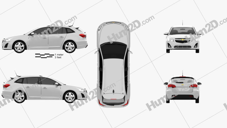 Chevrolet Cruze Wagon 2012 PNG Clipart