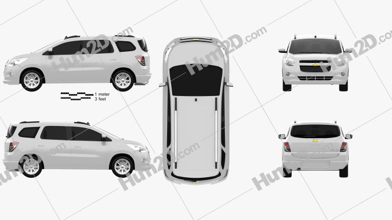 Chevrolet Spin 2012 PNG Clipart