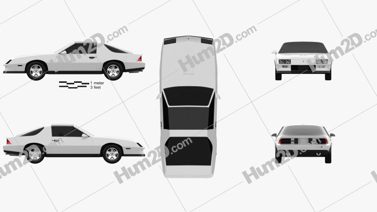 Chevrolet Camaro Z28 coupe 1982 PNG Clipart