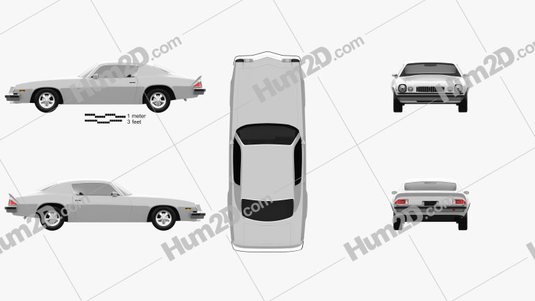 Chevrolet Camaro 1975 PNG Clipart